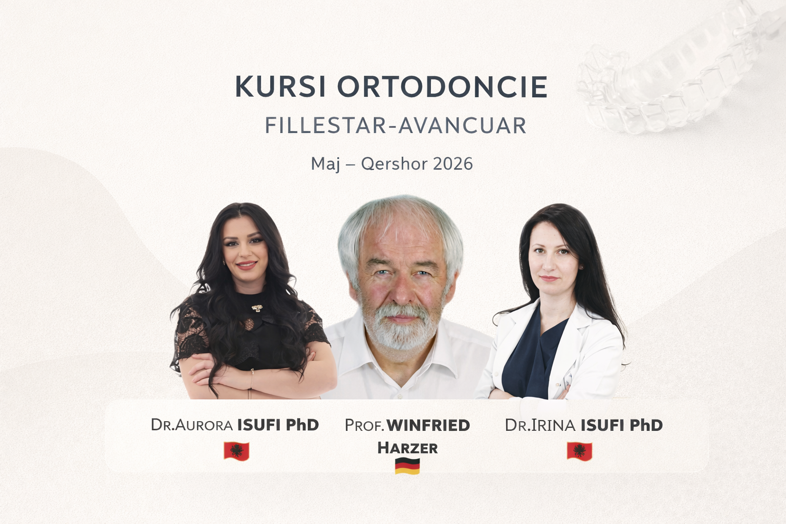 Kurs i Plotë Ortodontik (Fillestar – Avancuar)