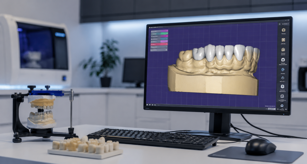 Exocad Designer — Endeta Dental Clinic