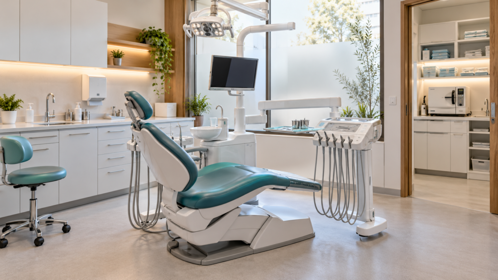 Klinike Dentare Ne Shitje — Royal Crown Dental Center