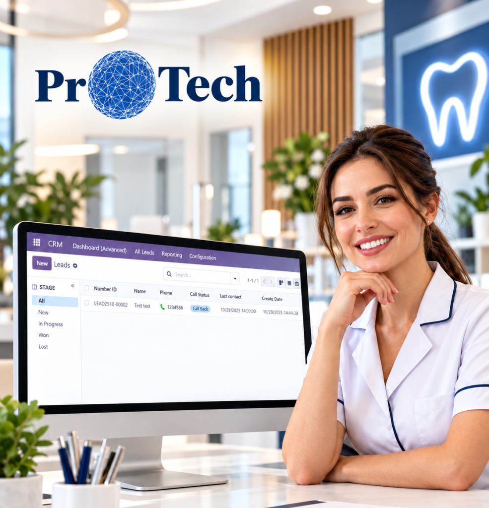 CRM per klinika dentare (Turizem Dentar) — Protech Shpk